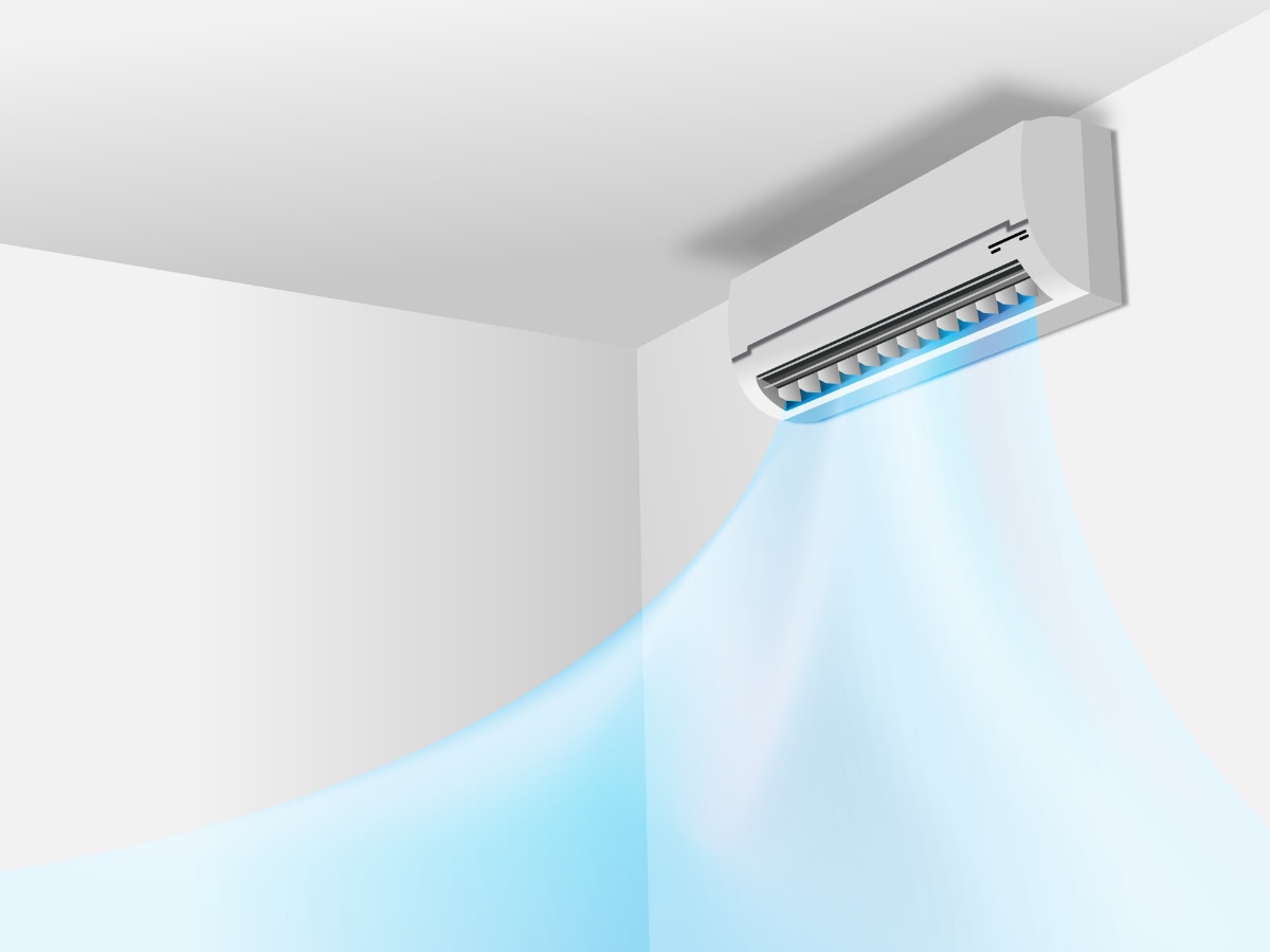 Air conditioner fire