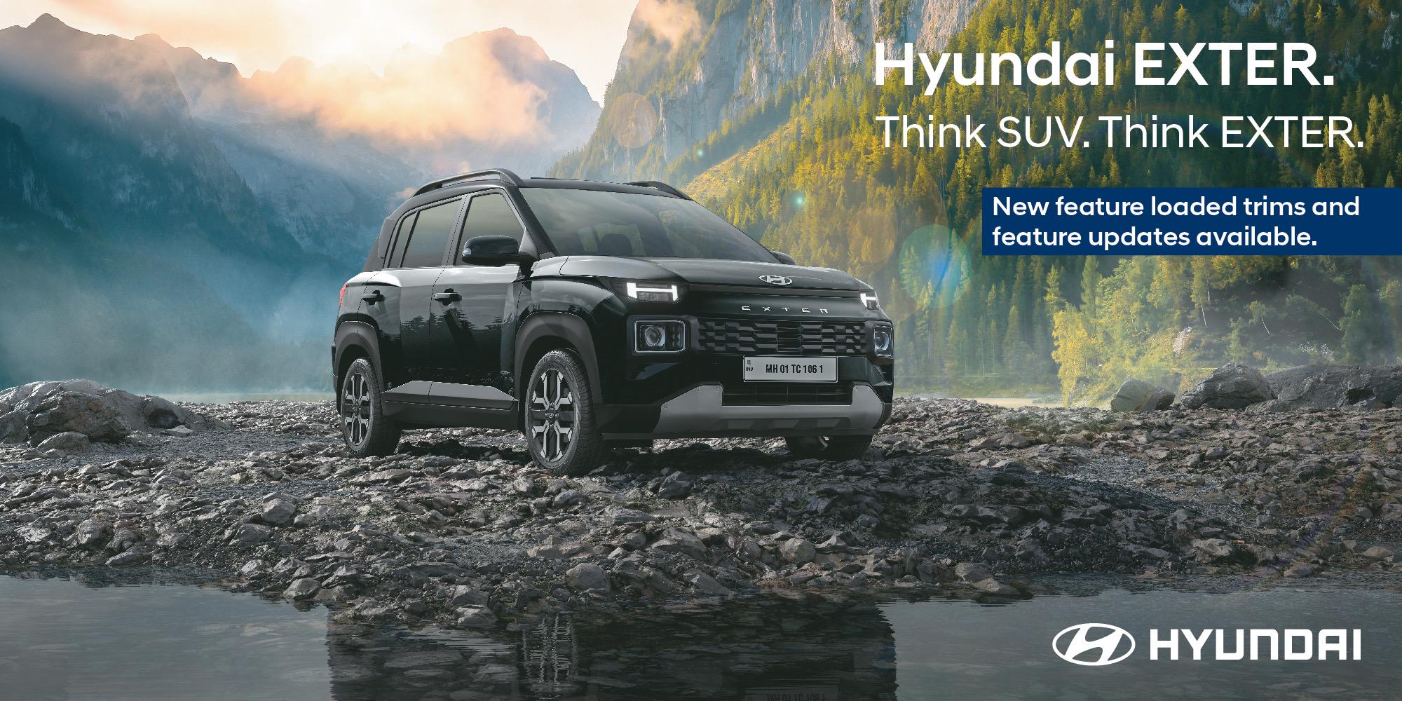 Hyundai Expands EXTER SUV Lineup with Two New Feature-Packed Variants