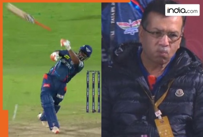 WATCH: Rishabh Pant’s bizarre dismissal sparks shock, Sanjiv Goenka’s reaction goes viral